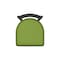 Holland Bar Stool Co 36" Swivel Bar Stool, Pewter Finish, Canter Kiwi Green Seat 41036PW009 - alternate 2
